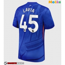 Moške Nogometnih dresov Chelsea Romeo Lavia #45 Domači 2025-26 Kratki rokavi